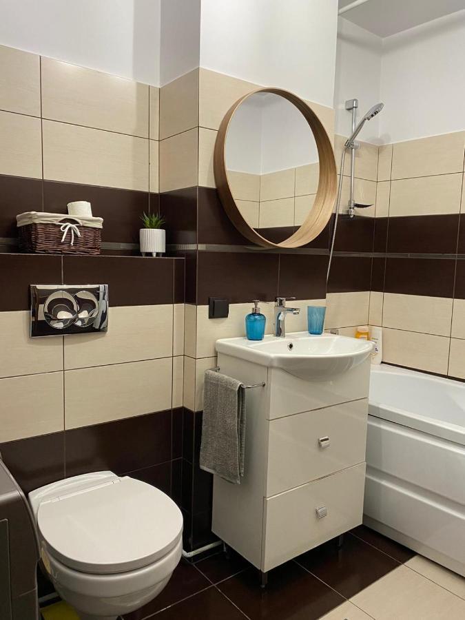Aparthotel City Center Targu Ocna Buitenkant foto